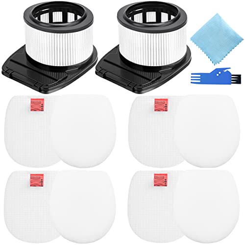 QAQGEAR IZ201UK Filtro para Shark IZ251UK, IZ251UKT, IZ201UK, IZ201UKT, IZ201UKTSB Aspirador inalámbrico Duoclean Anti Hair Wrap Filtros Piezas de Repuesto, Lavables y Reutilizables Cover