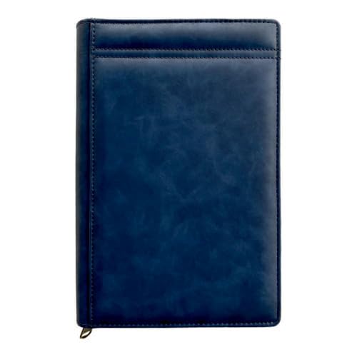Carnet de notes universitaire Anupam Stagger Journal en cuir mat