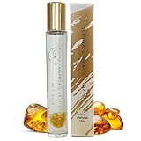 Pheromone Perfume For Women, Long Lasting Vanilla Perfume With Coconut Oil, Portable Pheromone Perfume (12 Ml) (Roll On) (Amber Bliss) (Packaging May Differ)