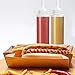 OAMCEG 12 Pack Ketchup Squeeze Bottles 8 OZ Plastic Condiment Squeeze Squirt Bottles and Caps with Discrete Measurements, for Ketchup, BBQ, Sauces, Syrup, Condiments, Dressings, Paint - BPA Free