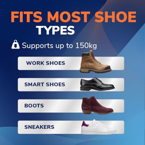 Dr. Scholl’S Advanced Pain Relief Insoles For Men & Women, Heavy Duty Orthotics Inserts For Work Shoes & Boots, Plantar Fasciitis & Arch Support, Shock-Absorbing, Supports Up To 150Kg, D Uk 6.5-7 - 5