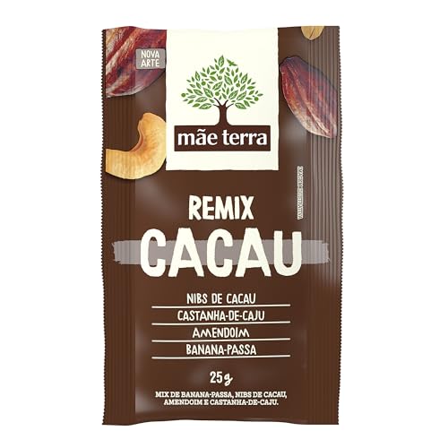 Mãe Terra Mix De Castanhas Remix Cacau 25G