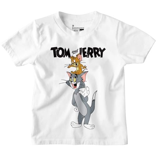 Bon Organik Official Disney Mickey Boys T-Shirt ||Boys Cotton Tsh...