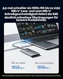 Lexar ES3 1 to SSD Portable extrême, Jusqu’à 1050 Mo/s en Lecture - 4