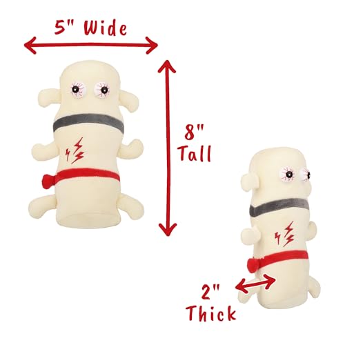 GIANT MICROBES Back Pain Plush, back surgery recovery items, neurosurgeon gift, funny orthopedic surgeon gifts, chiropractic gifts, chronic back pain, rheumatologist gift, chronic pain by GIANT MICROBES - Used condition - Image 4