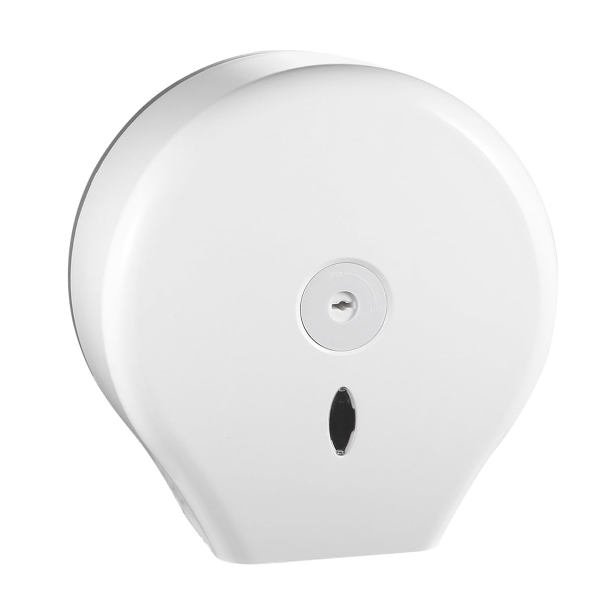 Portarotoli da Parete Rotondo in Abs Bianco Finestra