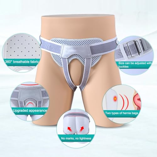 Faja para Hernia para Hombre y Mujer con Almohadillas Removibles miniatura 5