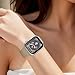 Foufousun Sport Band Compatible with Apple Watch Bands 40mm 38mm 41mm 42mm 44mm 45mm 49mm Women Men,Soft Silicone Waterproof Replacement Strap for iWatch Bands Series 10 9 8 7 6 5 4 3 2 1 SE Ultra