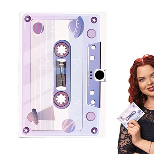 Cartão de gravação de voz | Envie uma placa de som com formato de fita retrô - Cartão de Saudação de