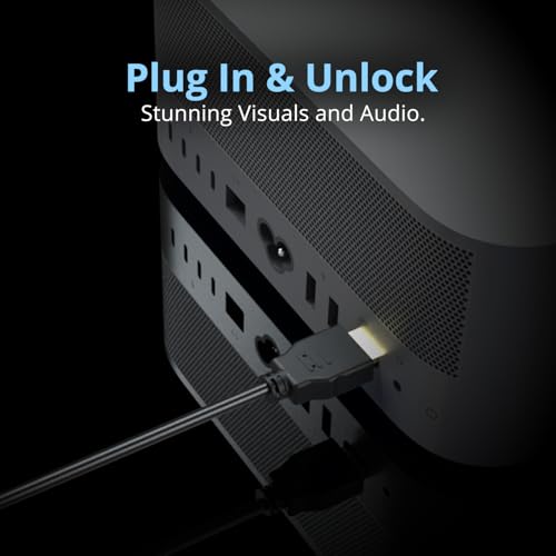 Image of Kado 5ft HDMI Cable 2-Pack, High Speed HDMI 1.4 Ethernet Male-to-Male 1.5m | 1920x1080 FHD 144Hz 100Hz 60Hz HDCP, Genuine Parts Made for Sceptre Monitor, TV, Gaming Console, PC, Laptop, Projector