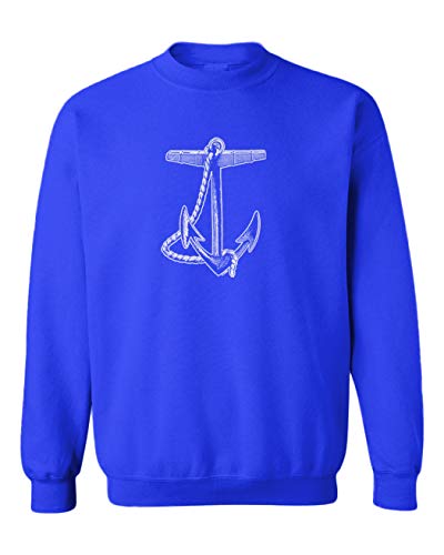 Anchor - Sailor Nautical Boat Toddler Fleece Crewneck Sweater - Main Image