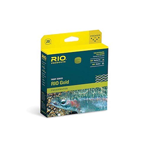 RIO Products Fly Line Rio Gold Wf5F Moss/Gold, Moss-Gold