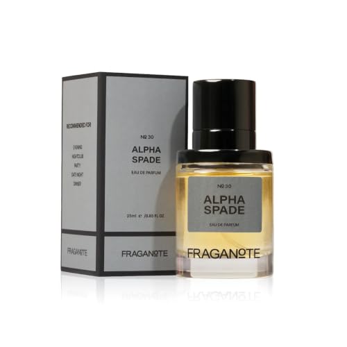 Image of Fraganote Alpha Spade Eau De Perfume For Men (25 ml) | Long lasting with Lavender, Pear, Cinnamon & Vanilla Notes | Unique Fragrance | Good Choice for Date Night & Parties | Ideal Gift For Men