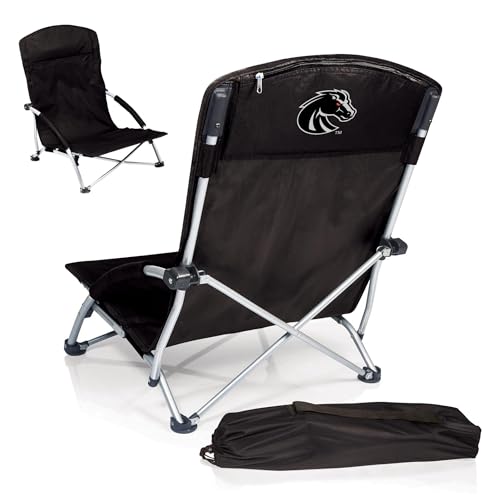 PICNIC TIME ONIVA - a Brand Boise State Broncos - Tranquility Portable Beach Chair, (Black)