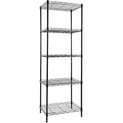 GIOTORENT 5-Tier Storage Wire Shelf Cover