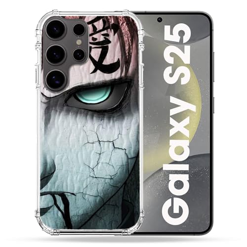 Coque Samsung S25 Naruto Gaara solide pour fans anime