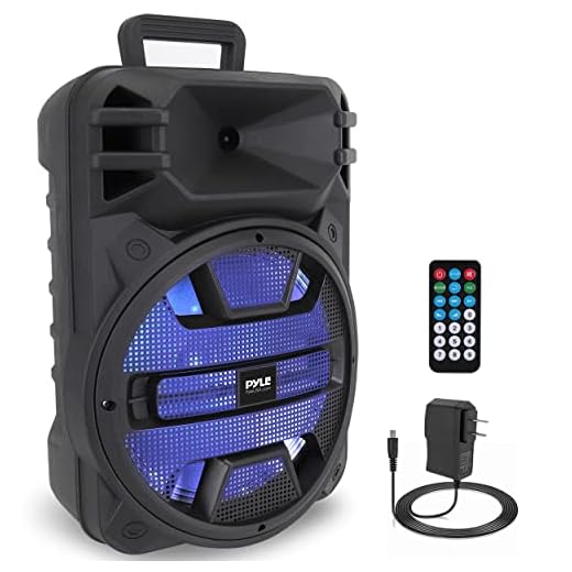 Pyle Portable Bluetooth PA Speaker System, 900 Watts