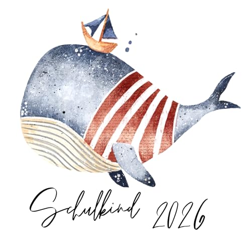 Schulkind 2026 Bügelbilder Set Textilien, zum aufbügeln, Wal, Boot, Panda, Koala, Schmetterling, Bügelbild Schultüte, Erster Schultag Einschulung (2)