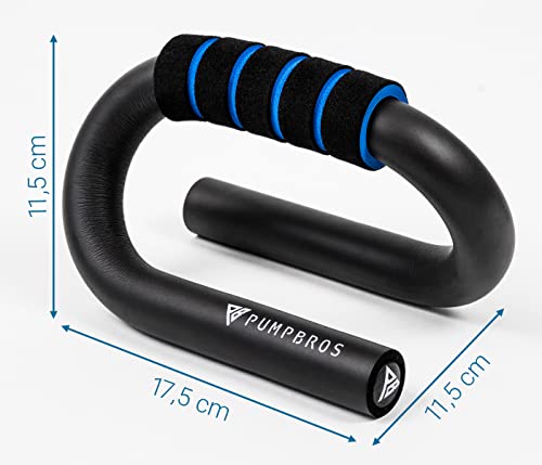 Pump Bros Premium push-up-grepen set van 2 - anti-slip push-up bars | polsvriendelijk | home workout spiertraining… - Image 4