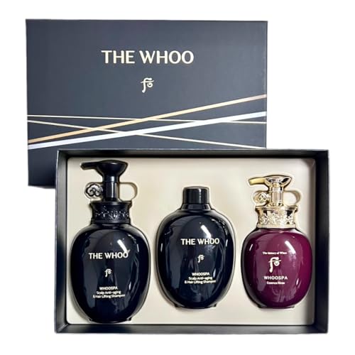 THE WHOO WhooSpa Scalp Anti-Aging & Hair Lifting Shampoo 3pcs