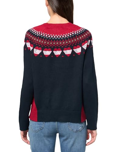 Image of Tommy Hilfiger Women's Fairisle Long Sleeve Crewneck Sportswear Sweater