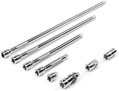 1/4 Inch Drive All Accessories Set (8-Piece), Mfr: SHA90010-A