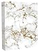 bloom daily planners Binder (+) 3 Ring Binder (+) 1 Inch Ring (+) 10" x 11.5" - Gold Marble