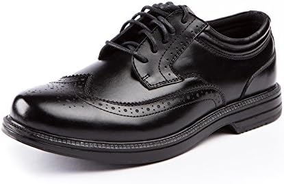slip resistant wingtip shoes