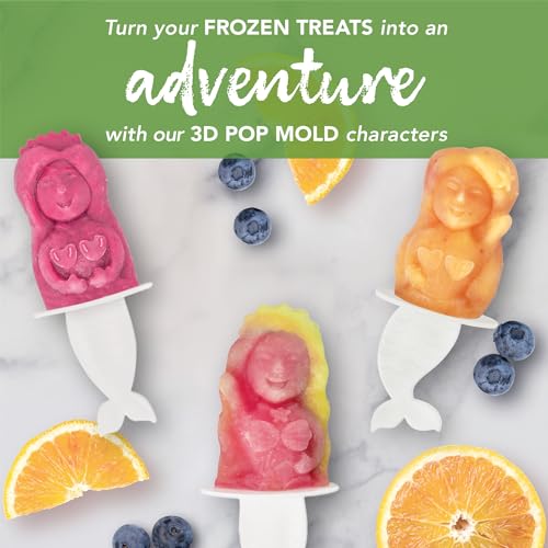 Tovolo, Molds Pop Freezer Mermaids Set Of 4 by Tovolo - Image 2