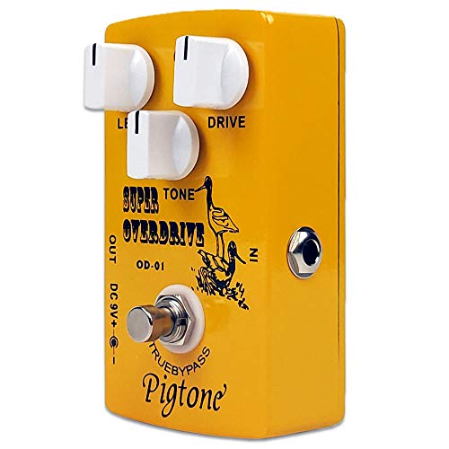 Pigtone Pp-21 Super Overdrive Electric Guitar Effect Pedal True Bypass #TOP2