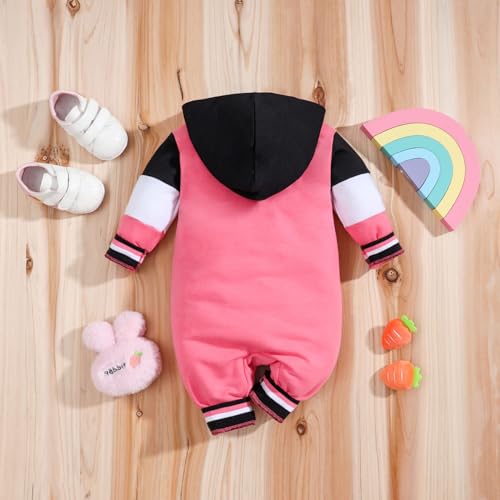 Skull Head Baby Boy Girl Clothes Newborn Long Sleeve Hooded Romper with Pocket Fall Winter One Piece Outfits3