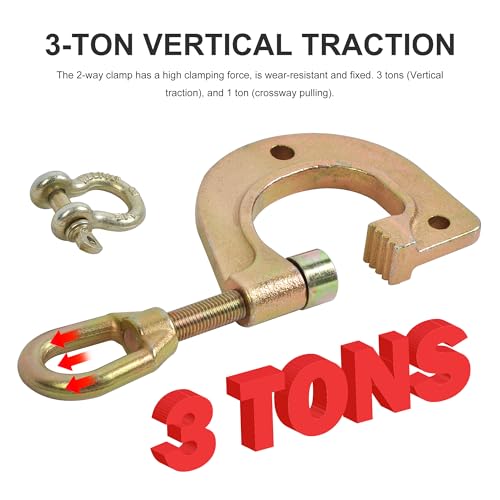 Image of G Style Clamp Body Frame Repair Dent Puller Clamp 3 Ton Frame Back Work G-Style