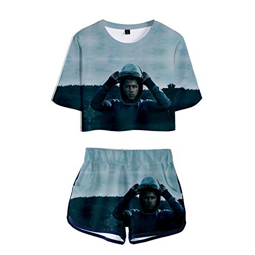 Unizka Nick Jonas Top Suit Summer Cool Singer Unisex Hip Hop 3D T Shirt & Shorts Fans Accessories (KA04552,XXL)