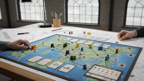 Juego de Mesa Power Grid: Expansión Francia e Italia para 2 a 6 jugadores, 60-120 minutos miniatura 4