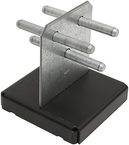 2 Pack Simpson Strong Tie CPT66Z 6x6 Concealed Post Base with Pins & Washers by Simpson