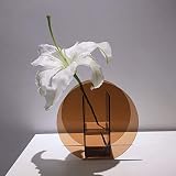 Modern Acrylic Clear Vase, Decorative Bottles, Wedding Gift, Mini Flower Vases, Floral Arrangements,