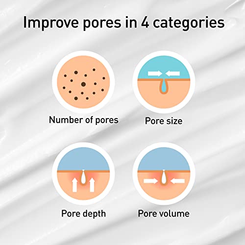 Acsen Pore Control Mask, Deep Pore Cleansing And Purifying Facial Clay Mask - Moroccan Lava, Bentonite, And Kaolin, For Oily, Sensitive, Combination Skin With Blackheads And Pores, Korean Skin Care #TOP4