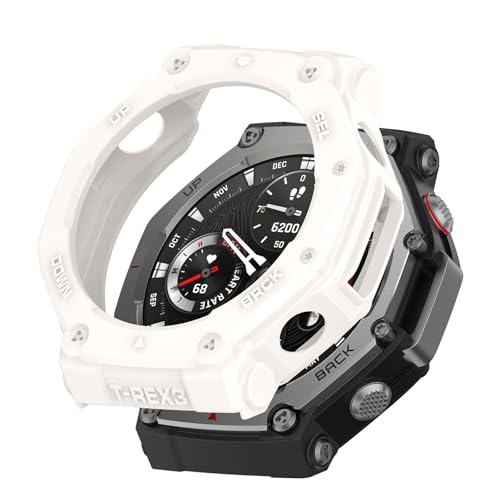 For Amazfit T-Rex 3 Pro 48mm/Amazfit T-Rex 3 P[X VR Jo[ YANMONGI یP[X ϏՌ Sʕی Ռz ȈՒE y ϋv یJo[ Amazfit T-Rex 3 Pro 48