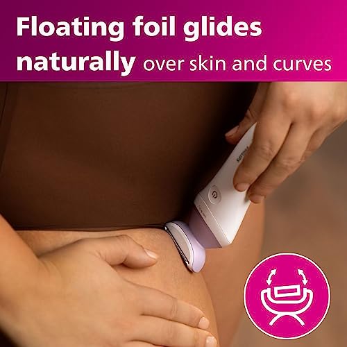 Philips Beauty Lady Electric Shaver Series 6000, Cordless With 4 Accessories, Brl136/00, White #TOP2