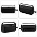 TXEsign Silicone Case Cover for Bose SoundLink Flex 2nd Gen Portable Speaker with Handle Anti-dust Plug Travel Carrying Pouch for Bose SoundLink 2(Black)