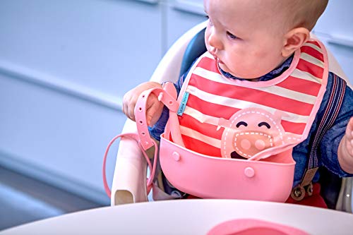 Prendedor De Chupeta E Talher Multiuso Hipopótamo, Marcus E Marcus, Azul, Pequeno