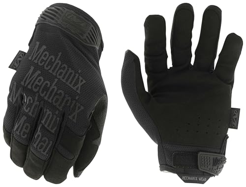 Mechanix Wear Original Covert Rękawice Robocze, TrekDry, Czarne, S, 1 Para