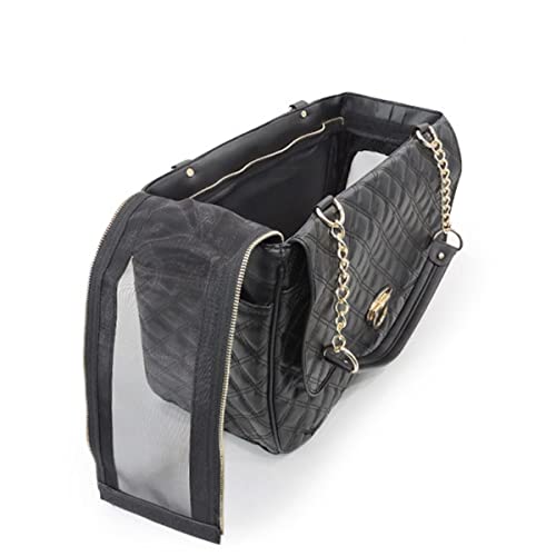 Wldoca Fashion Pet Carrier Dog Cat Carrier Purse Soft-Sided Leather Handbag Pet Tote Bag For Small Dogs Puppy And Cats Airline Approved #TOP2