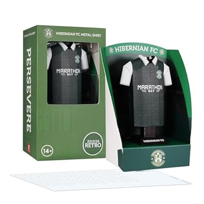 Hibernian FC 15/16 Retro Metal Home Jersey Coleccionable | Ya disponible en tu tienda friki favorita! En mundofriki.es!