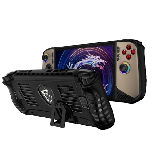For MSI Claw 8AI+ �p �P�[�X �J�o�[ �Q�[���@�p TPU �X�^���h�ی�P�[�X�t�� �Q�[���@�ی�P�[�X �y�� ���h�~ �_�炩�� �S�ʕی� �ی�J�o�[ �u���b�N For MSI Claw 8AI+ �Q�[���@�p �A�N�Z�T���[ [���s�A���i]