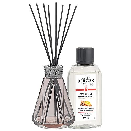 MAISON BERGER Paris Pyramid Antike Rose Diffusor mit orangefarbenem Zimt