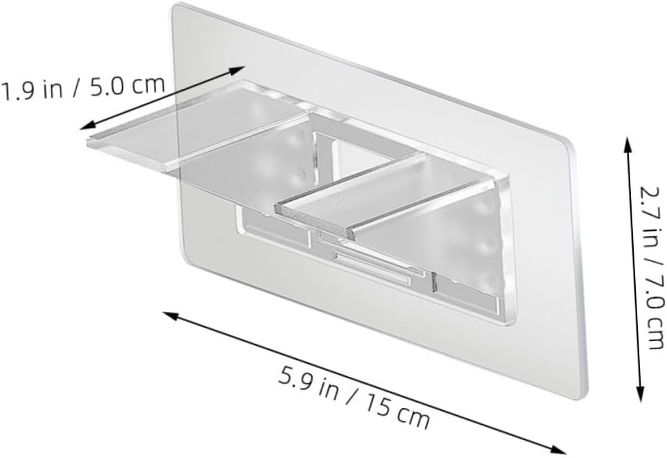 PRETYZOOM 36pcs Transparent Punch Shelf Support Pegs for Cabinets Bookshelves and Wardrobes Wear-Resistant Holders and Sturdy Shelving