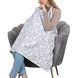 Cotton Nursing Cover for Breastfeeding - Multipurpose Breathable Mother Breastfeeding Cover Nursing