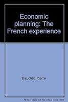 Economic Planning the French Experience B0000CM38L Book Cover
