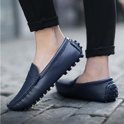 SywzX&xfybz Men's Loafers Slip on Shoes Loafers Driving Loafers Casual Penny Loafers for Men4